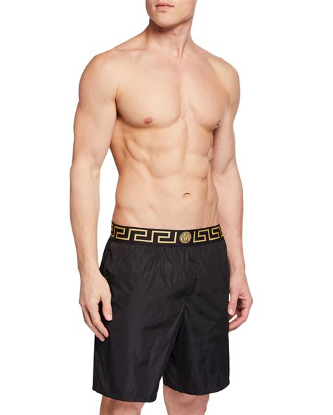 versace zwembroek oranje|Men's Designer Swim Trunks & Beachwear .